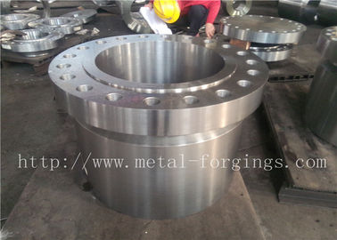 Forja de flange de aço carbono Q + T Tratamento térmico PN250 Classe 1500 WN RTJDN100 NPS4&quot; DN150 NPS6&quot; DN300