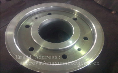 EN JIS ASTM AISI BS DIN Navio de pressão Forjado Weel Blanks Parts Grinding Wheel Helical Ring Gear Wheel