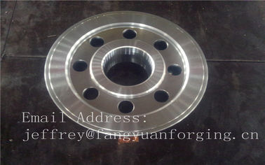 EN JIS ASTM AISI BS DIN Navio de pressão Forjado Weel Blanks Parts Grinding Wheel Helical Ring Gear Wheel