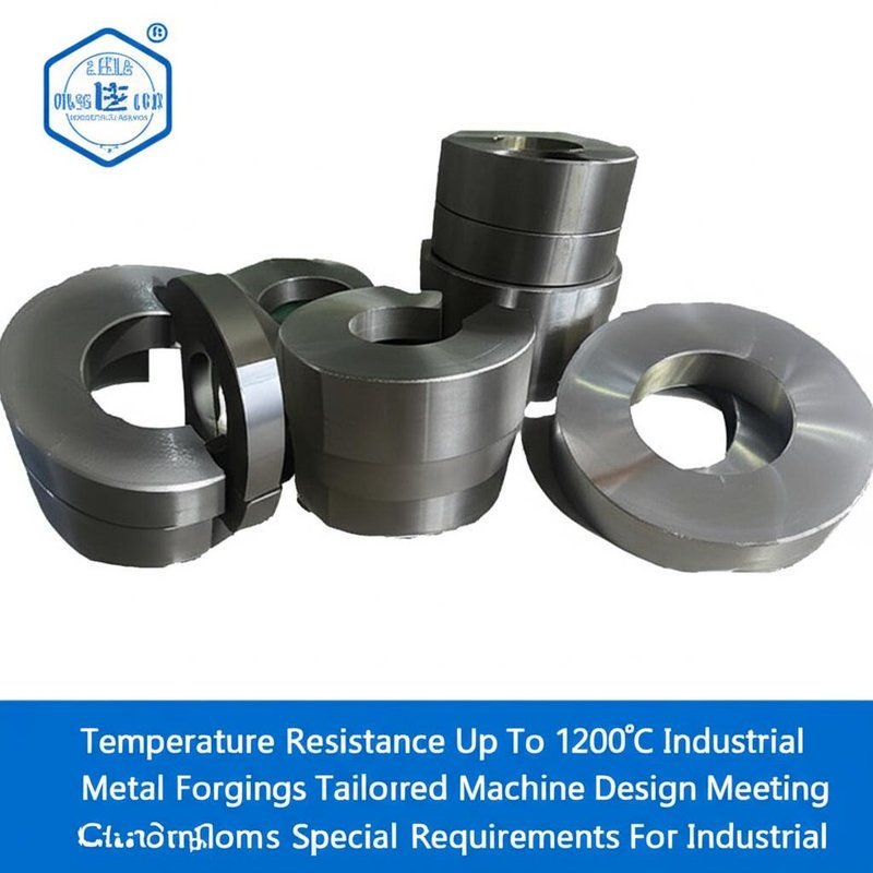 Resistência à temperatura de até 1200°C Forjados de metal industrial Design de máquina sob medida Atendendo às necessidades especiais dos clientes para aplicações industriais