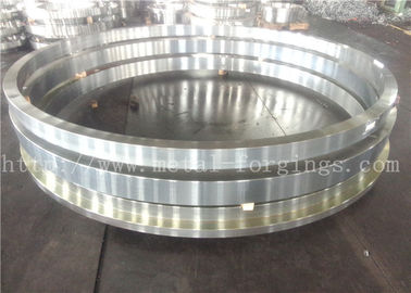 Forjamentos laminados a alta temperatura do anel do aço carbono do aço de liga 4140 34CrNiMo6 4340 C35 C50 C45