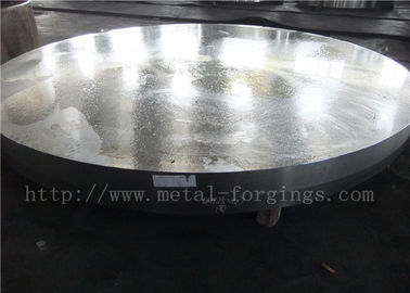 O aço carbono ASTM A105 de OD1935mm forjou o tratamento térmico normalizado disco